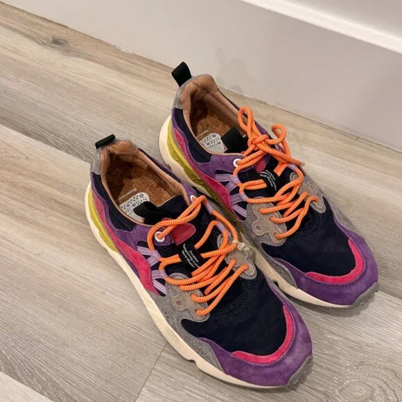 NWT Flower Mountain Yamano 3 Woman -  EU 39 - US 8 - Black-Violet Color - Picture 6 of 8